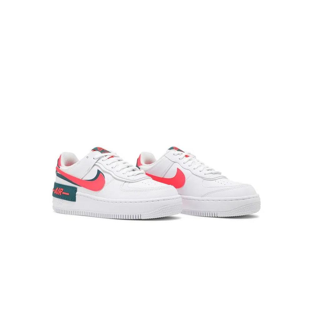 Кроссовки Sneakers Nike Wmns Air Force 1 Shadow 'White Solar Red' 8