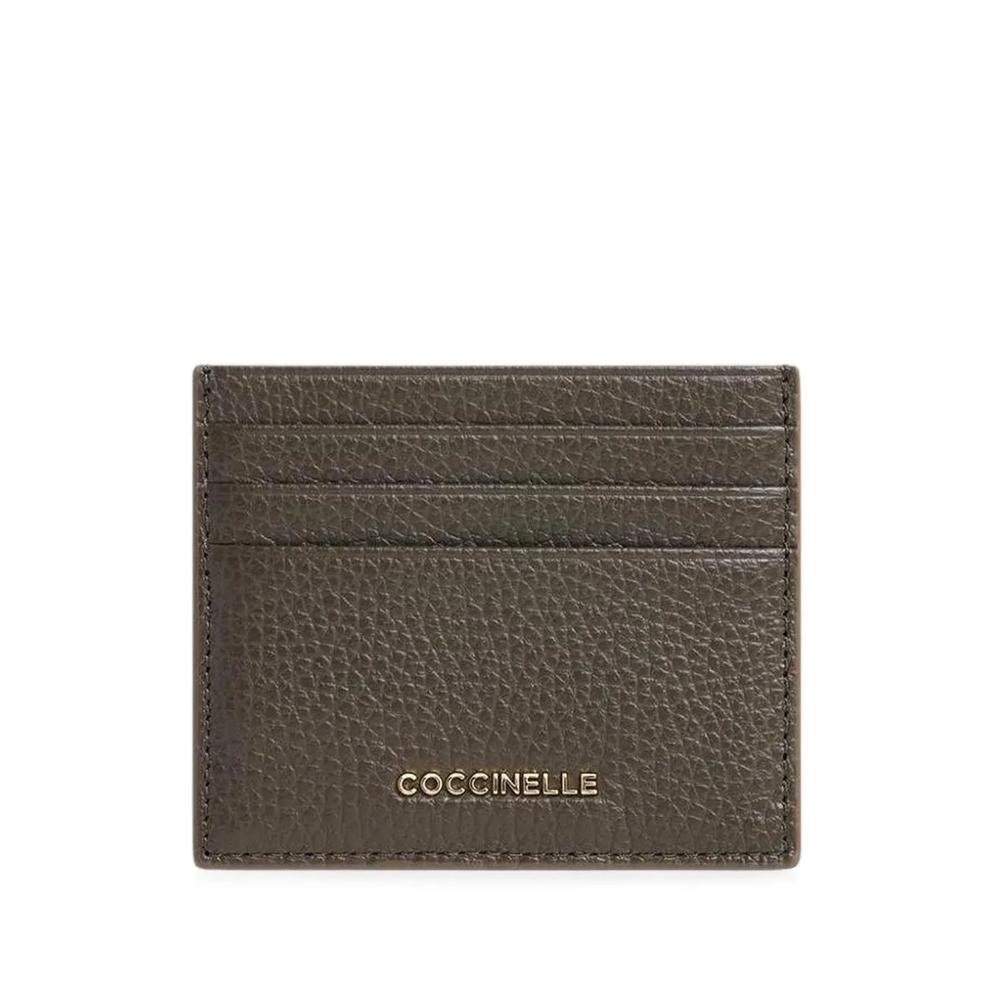 Metallic Small leather card holder 1