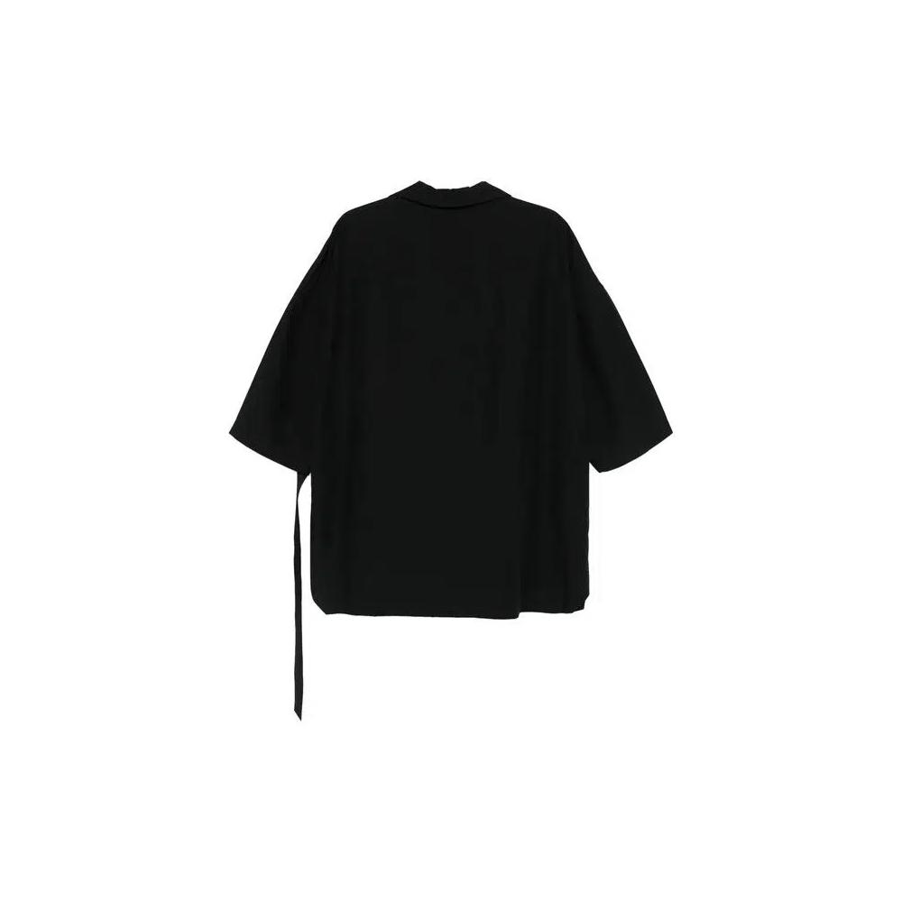 Рубашка на пуговицах Rick Owens DRKSHDW Magnum Tommy Shirt 'Black' 2