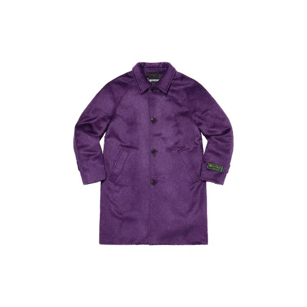 Пальто Supreme Alpaca Overcoat 'Фиолетовый' 1