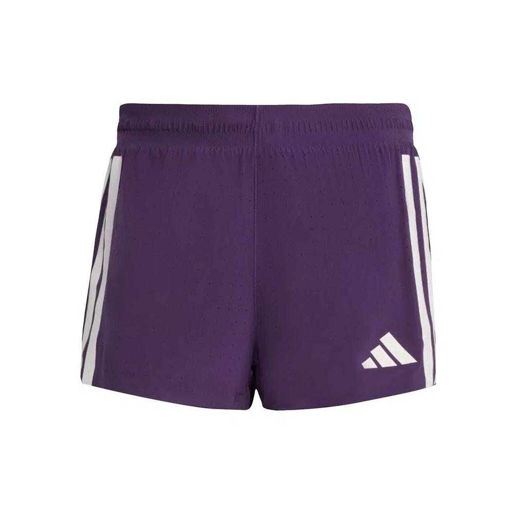 Шорты Adidas Adizero Split 'Сливовый Аврора / Прозрачный Лимон' 1