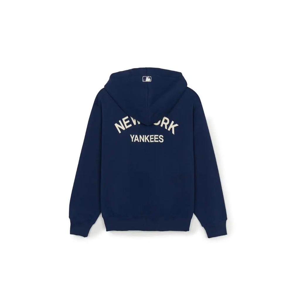 VARSITY BACK LETTERING Худи на молнии из щетки NEW YORK YANKEES 4