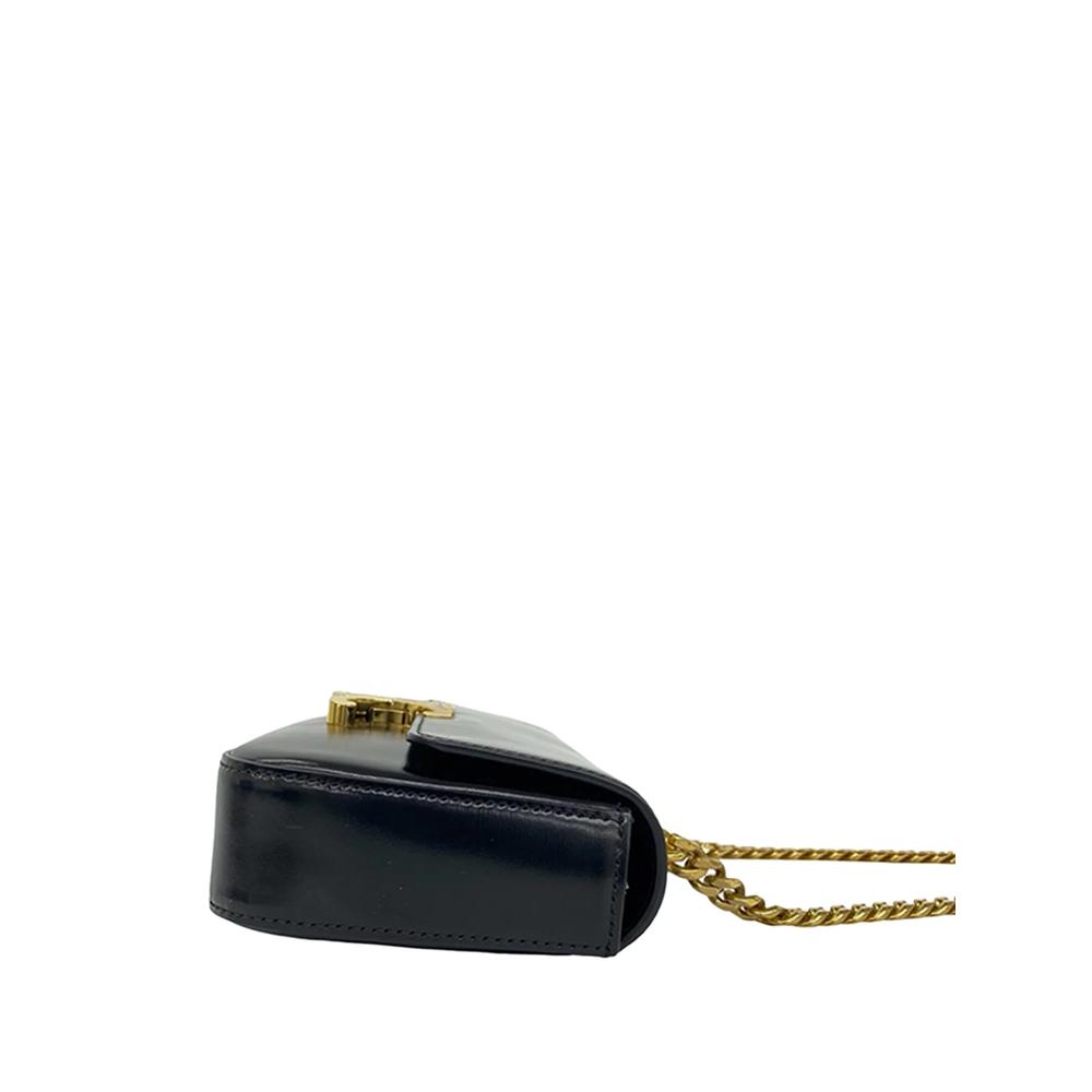 2022 Shiny Calfskin Triomphe Claude shoulder bag 5