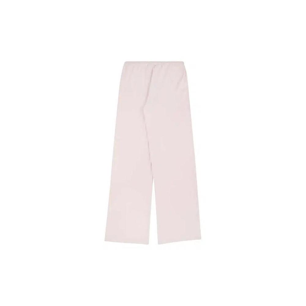 Штаны Sporty & Rich Signature Logo Ribbed House Pant 'Clear Pink Black' 2