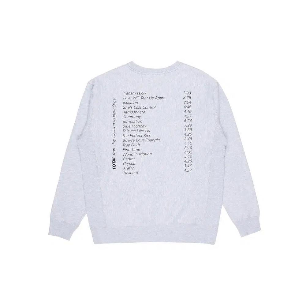Свитеры Pleasures Total Premium Crewneck 'Heather Grey' 2