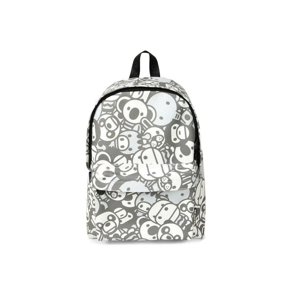 Рюкзаки Baby Milo Store Milo & Friends Medium Backpack 'White/Multicolor' 1