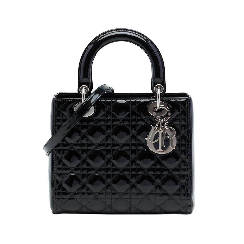 2011 Medium Patent Cannage Lady Dior satchel 1