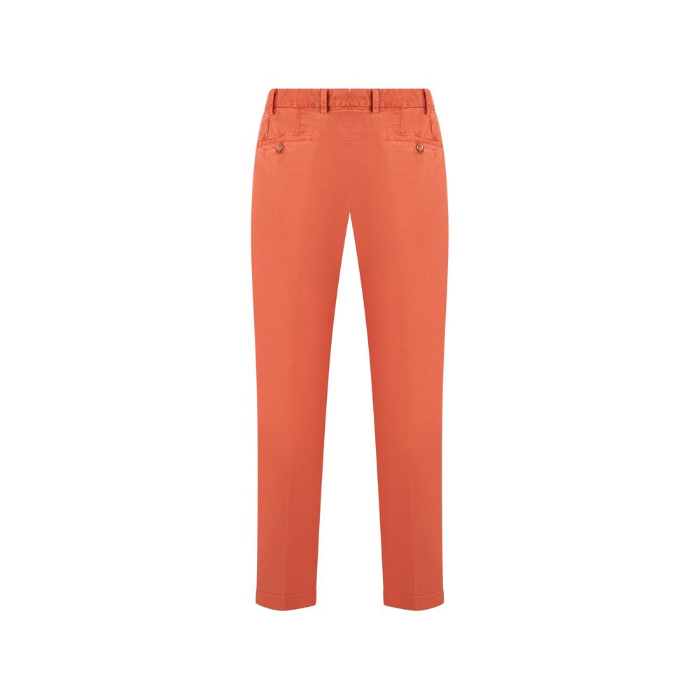 slim-fit turn-up trousers 2