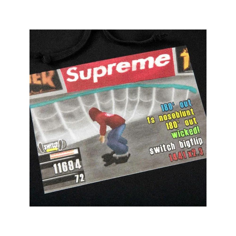 Худи Supreme x Thrasher Hooded Sweatshirt 'Black' 3