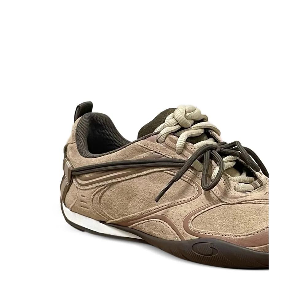 Radar panelled low-top sneakers 2