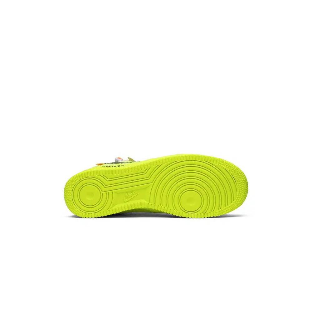 Кроссовки Off-White x Nike Air Force 1 Low 'Volt' 4