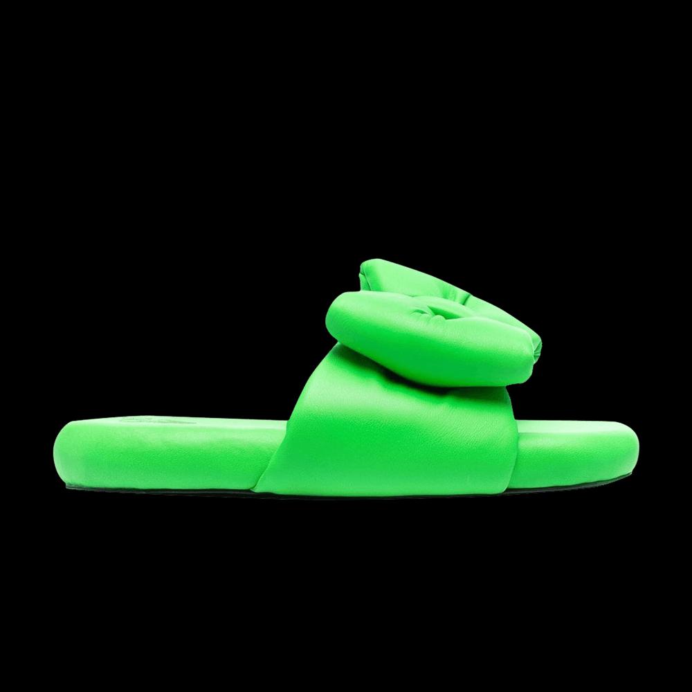 Сандалии Off-White Wmns Padded Bow Sandal 'Green' 1
