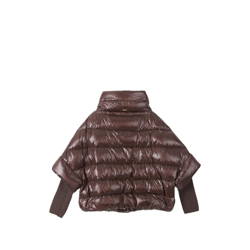 quilted high-neck cape 2