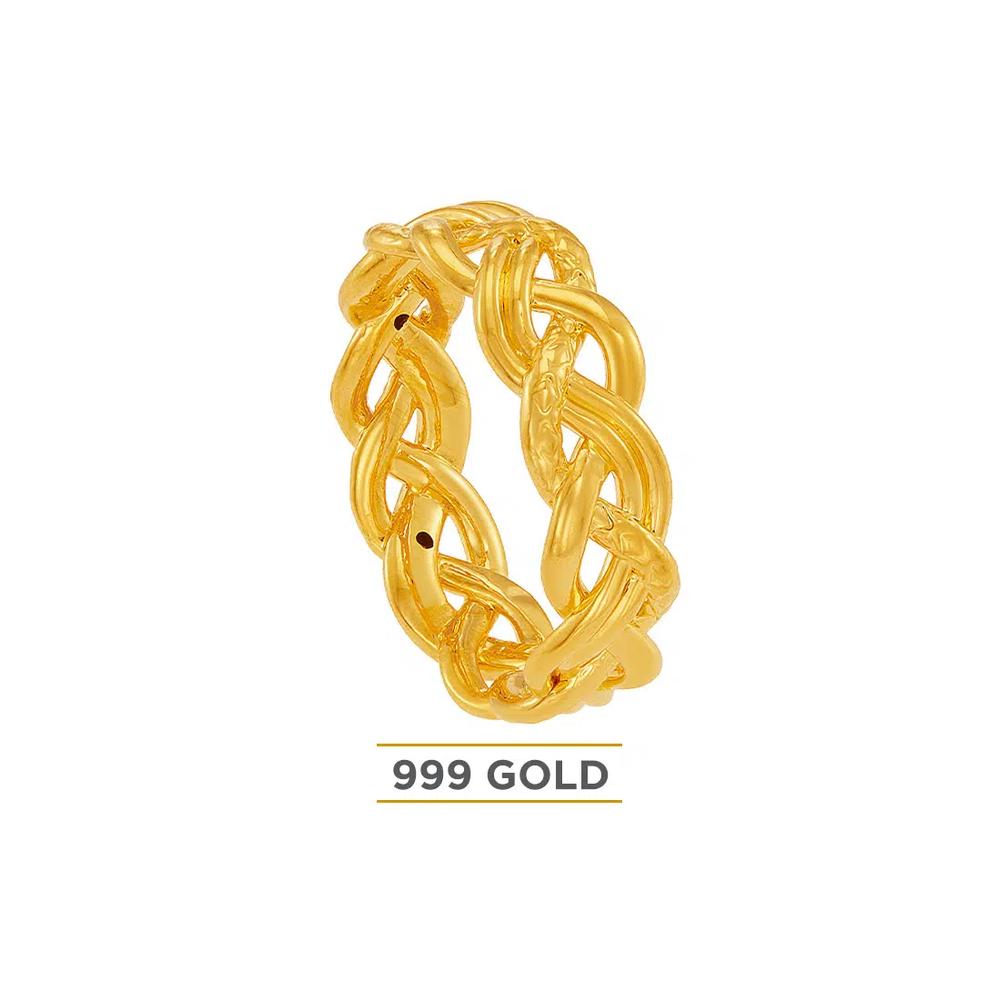 HABIB 999/24K Желтое золотое кольцо 9200036Y 1