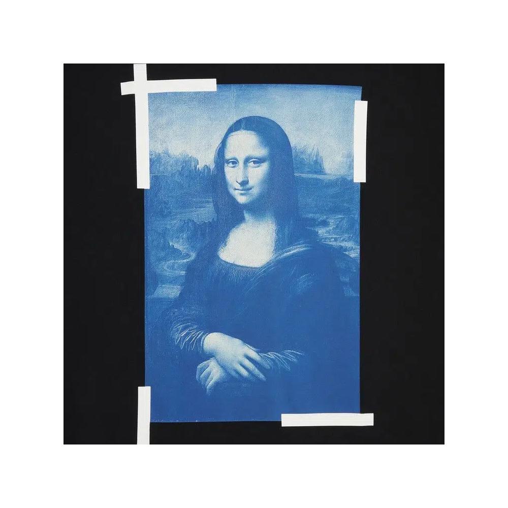 Футболки Off-White Monalisa Over Short-Sleeve Tee 'Black' 3