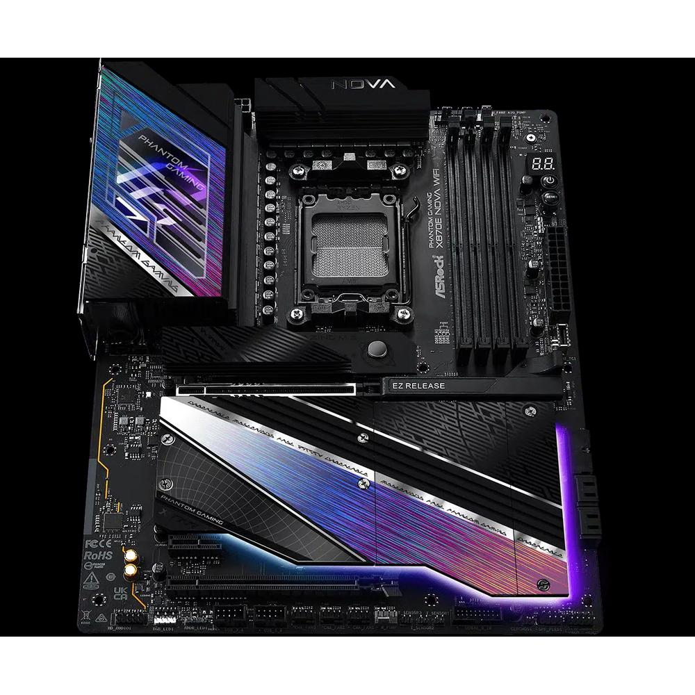 ASRock PHANTOM GAMING X870E Nova WiFi ATX материнская плата (DDR5) 8