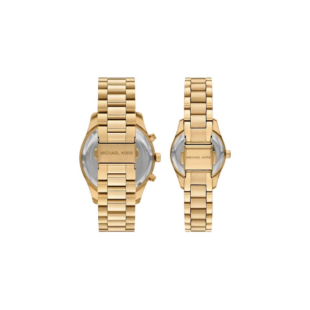 Женский набор часов Lexington His and Hers с золотым покрытием MK4950SET 2