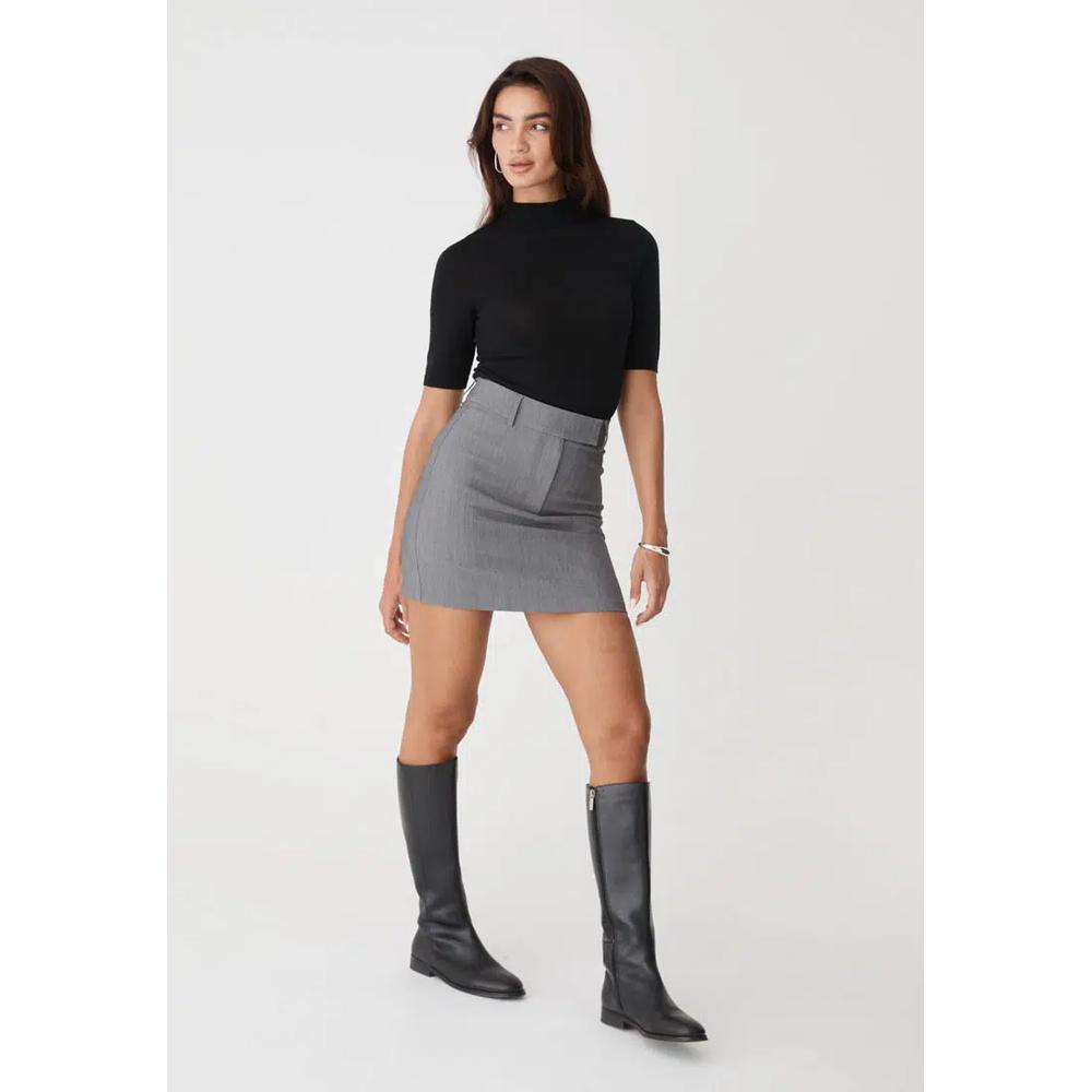 Вязаный джемпер с коротким рукавом Ellen Wool 3