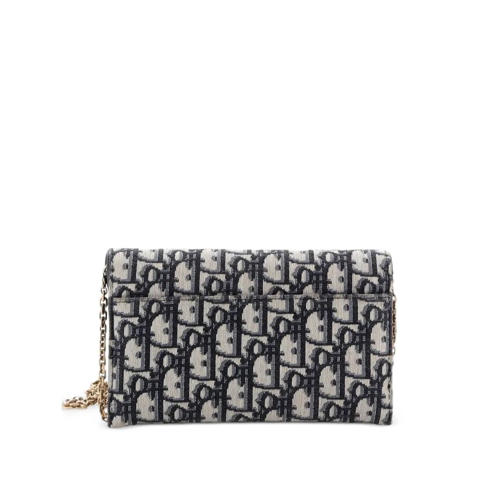 Сумка через плечо Saddle Chain Wallet Oblique Canvas 2