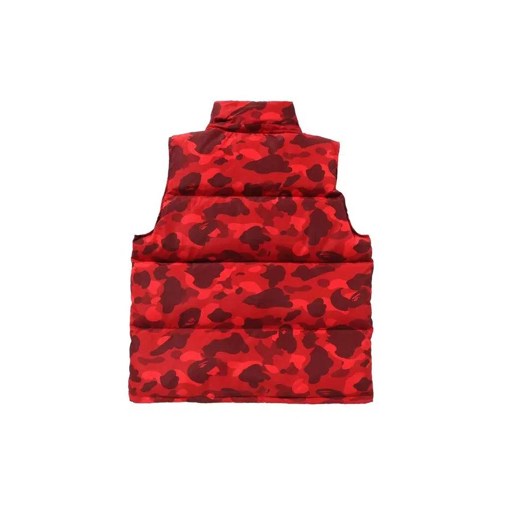 Жилеты BAPE Color Camo Down Vest «Red» 2