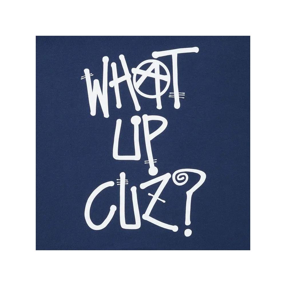 Футболки Stussy What Up Cuz? Tee 'Indigo' 3