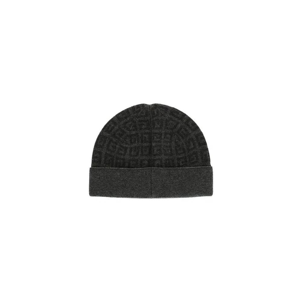 Шапки Givenchy Knit Double Face Beanie 'Серый мульти' 2