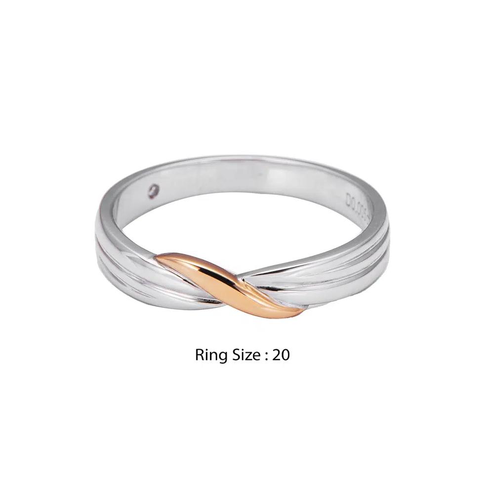 LITZ 18K Розовое золото Кольцо YM-BR8309A 4