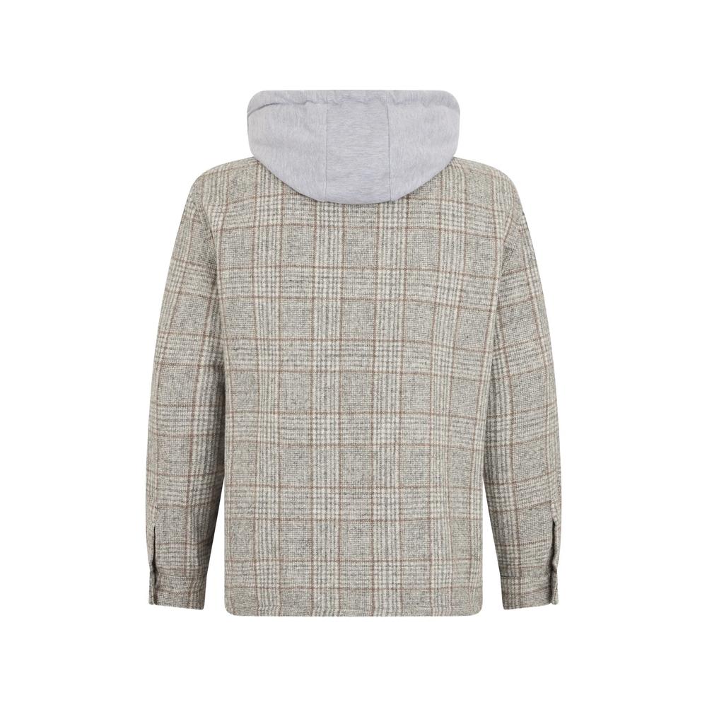 plaid hooded jacket 2
