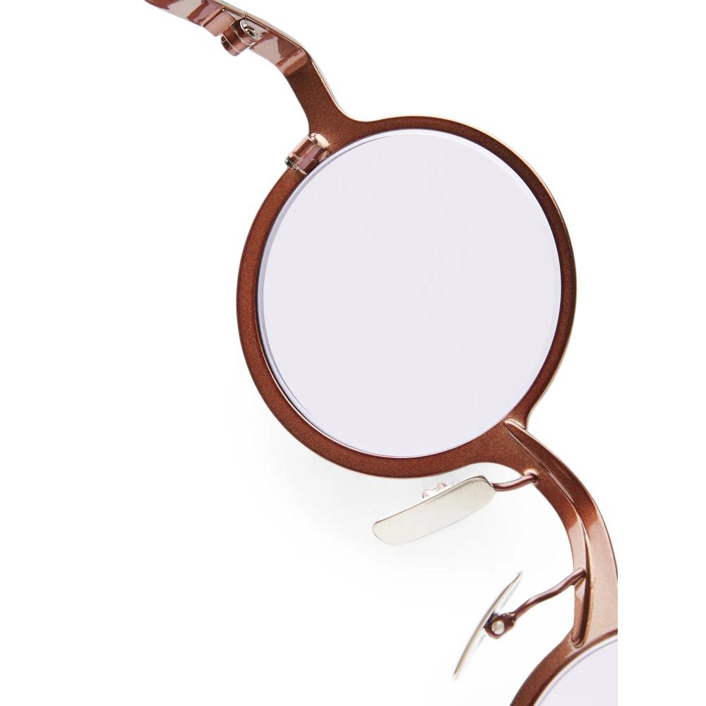 round-frame textured sunglasses 7