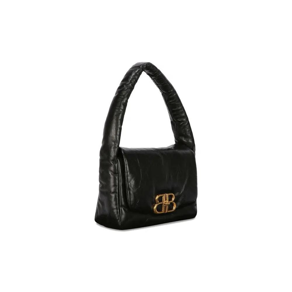Сумки через плечо Balenciaga Small Monaco Sling Bag 'Black' 2