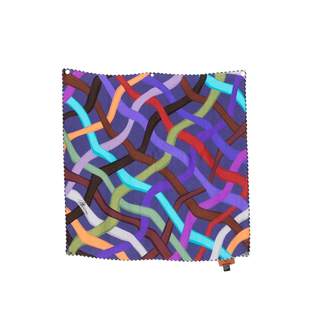 abstract-print scarf 1