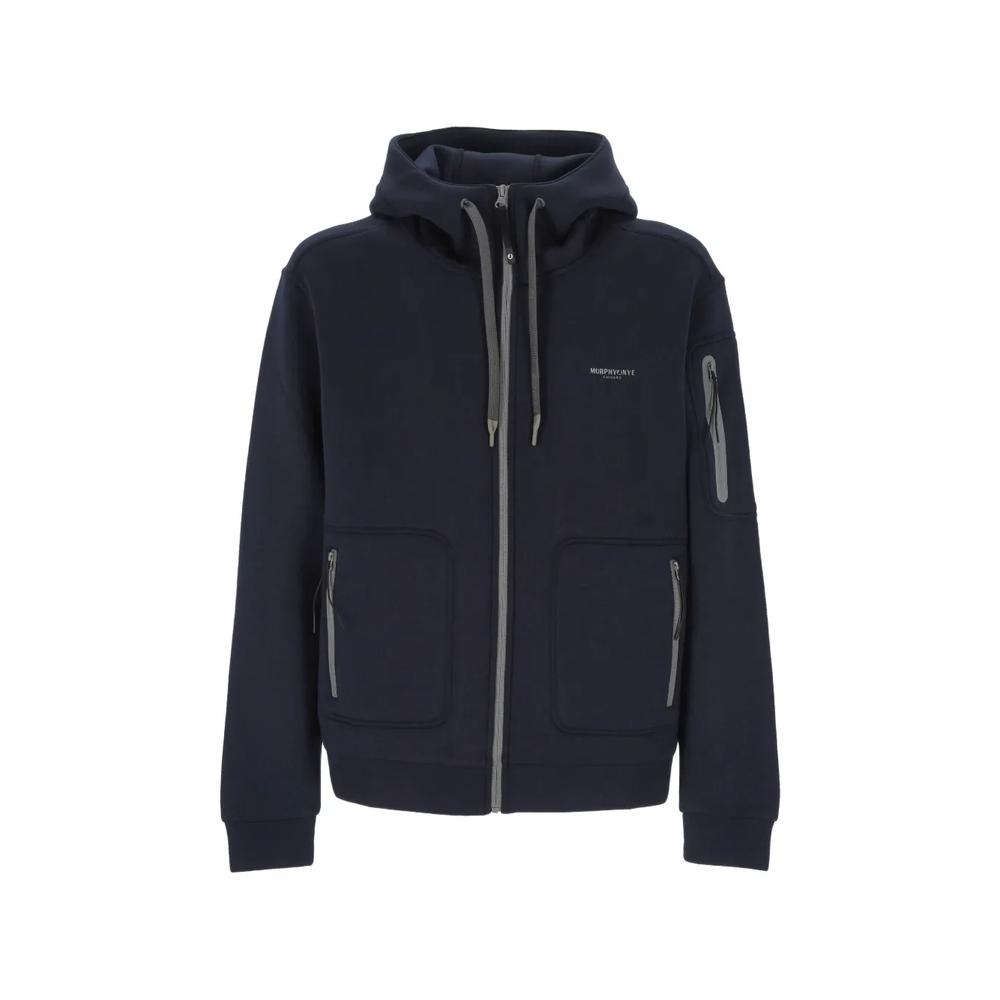 logo-print zip-up hoodie 1