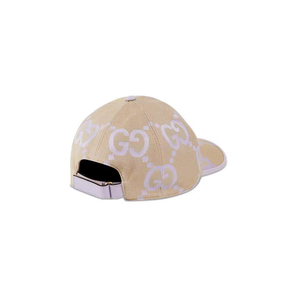 Кепки Gucci Jumbo GG Baseball Hat 'Beige/Lilac' 2