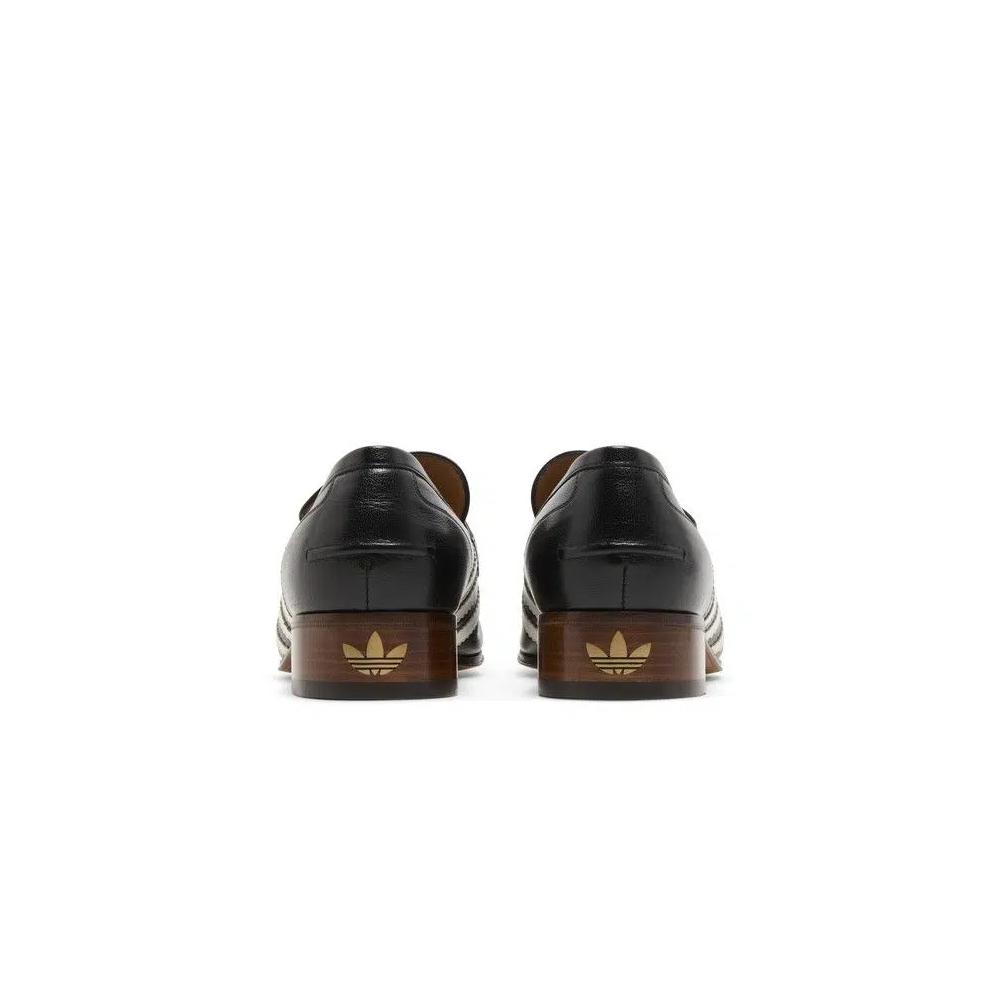 Лоферы Adidas x Gucci Loafer 'Black Leather' 6