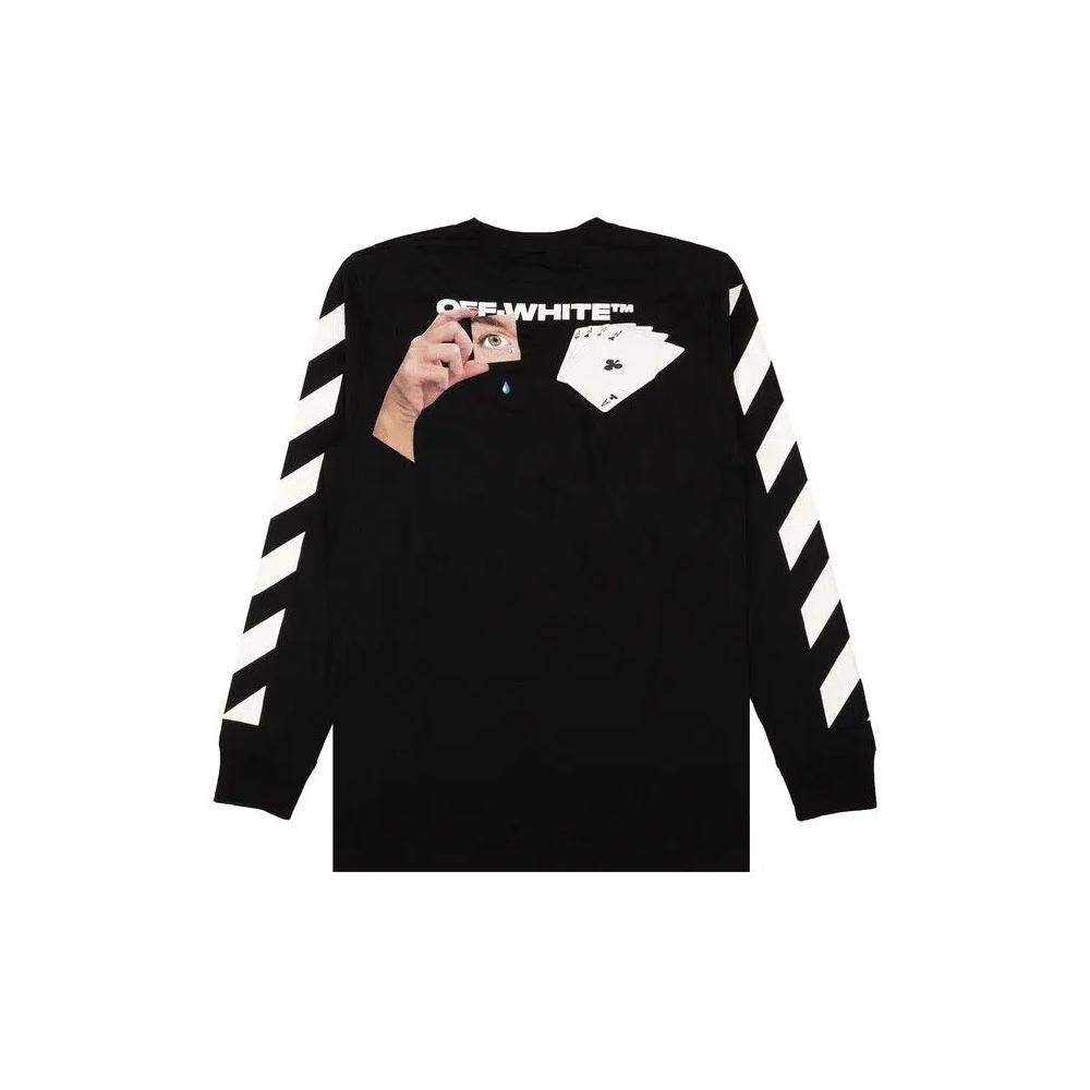 Футболки Off-White Diag Hand Card T-Shirt 'Black' 2