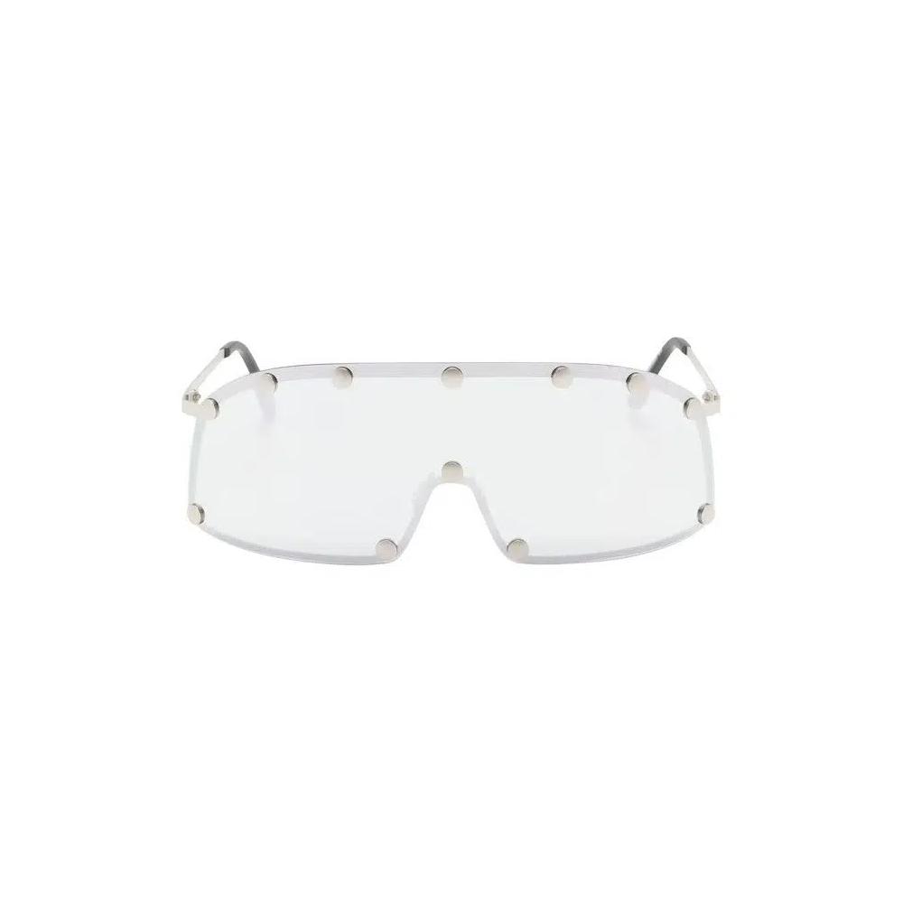 Очки Rick Owens Shield Sunglasses 'Silver' 1