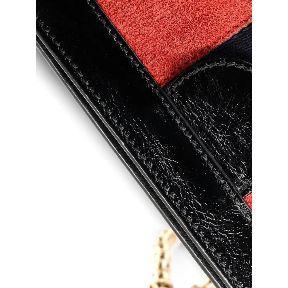 Ophidia Chain Suede Small shoulder bag 2