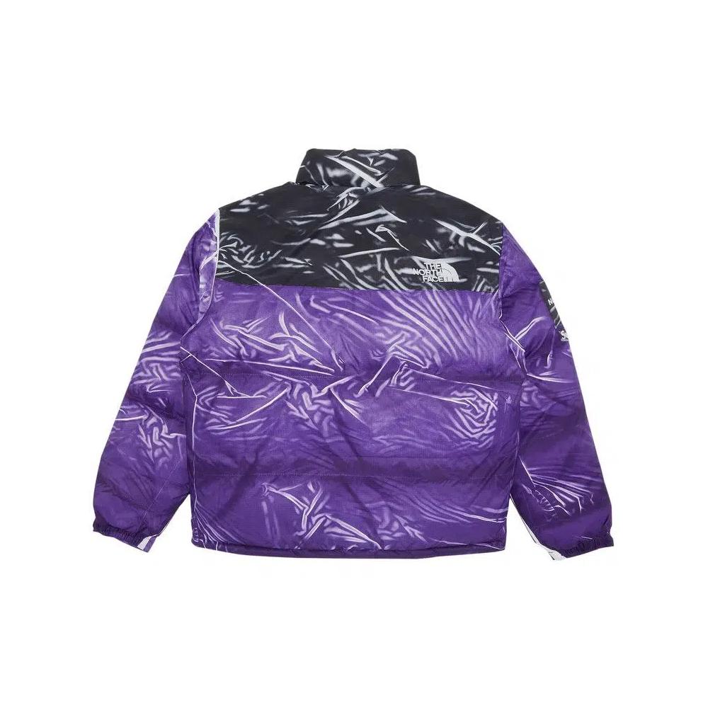 Куртка Supreme x The North Face Printed Nuptse Jacket 'Purple' 2