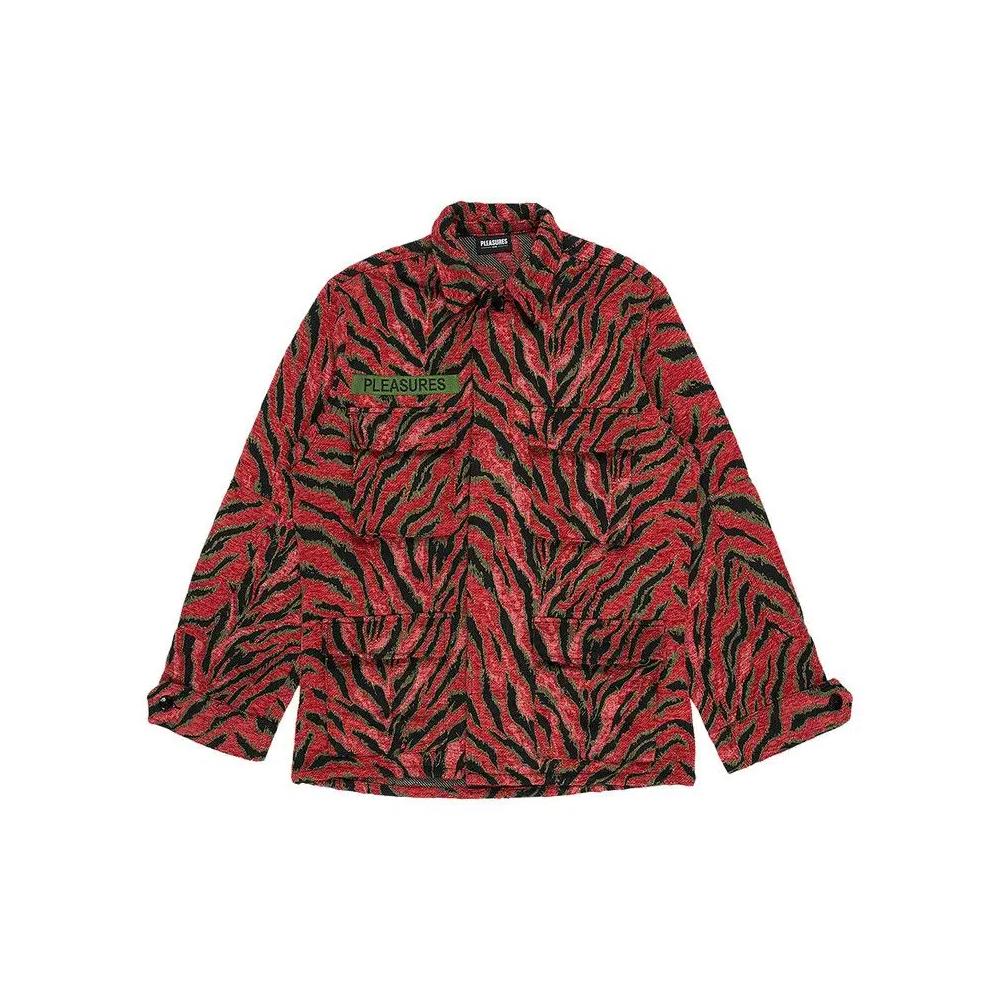 Куртки Pleasures Jungle Jacket 'Красный' 1