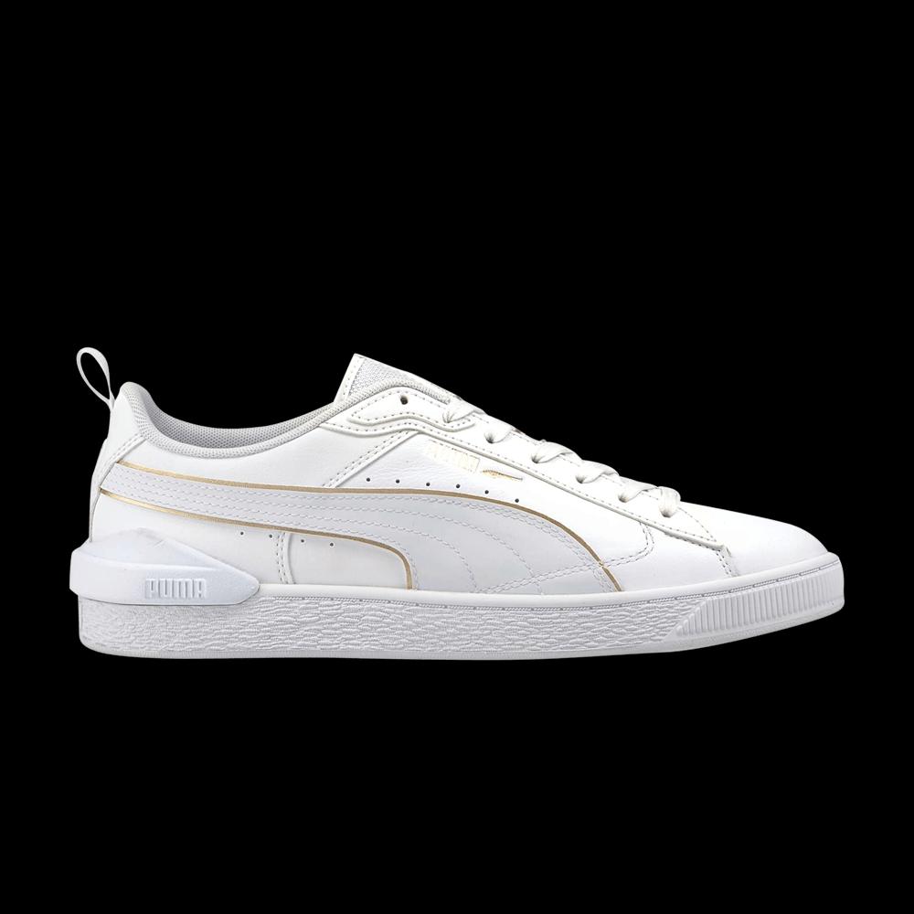 Кроссовки Puma Suede Bloc 'Liquid Metal - White Team Gold' 1