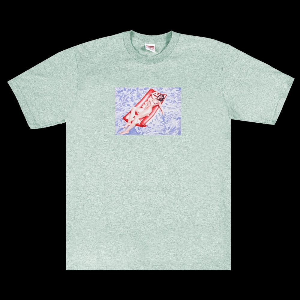 Футболки Supreme Float Tee 'Heather Blue' 1