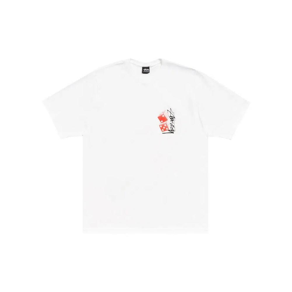 Футболки Stussy Tall Dice Tee 'White' 1