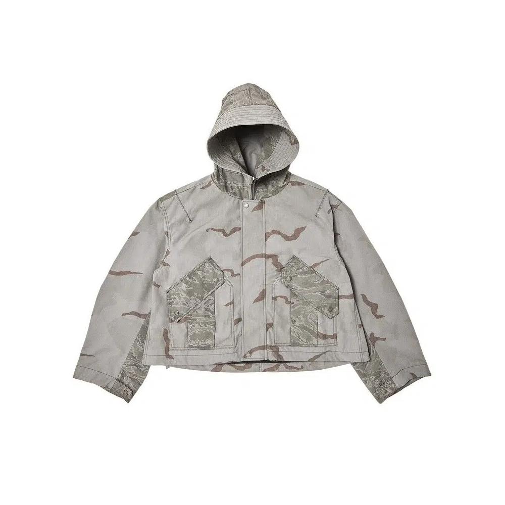 Бомберы Marine Serre Regenerated Camo Bomber Jacket «Темно-серый» 1