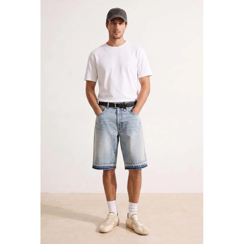 Красно-белая футболка oversize/свободного кроя, 100% хлопок Tmnss24Ts00038 2