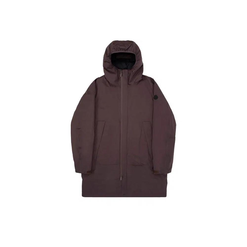 Парки Moncler Lauzier Long Parka Coat 'Коричневый' 1