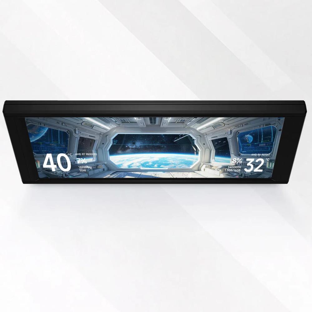 ThermalRight Trofeo Vision LCD BLACK 6,86-дюймовый экран — черный 3
