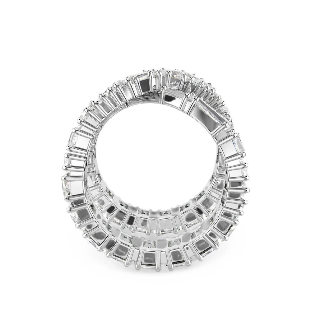 Hyperbola crystal-embellished wrap ring 4