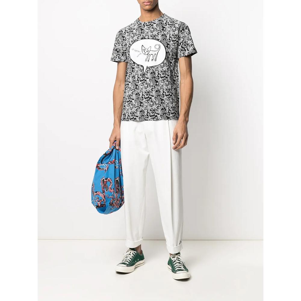 Футболка с короткими рукавами и графичным принтом 2