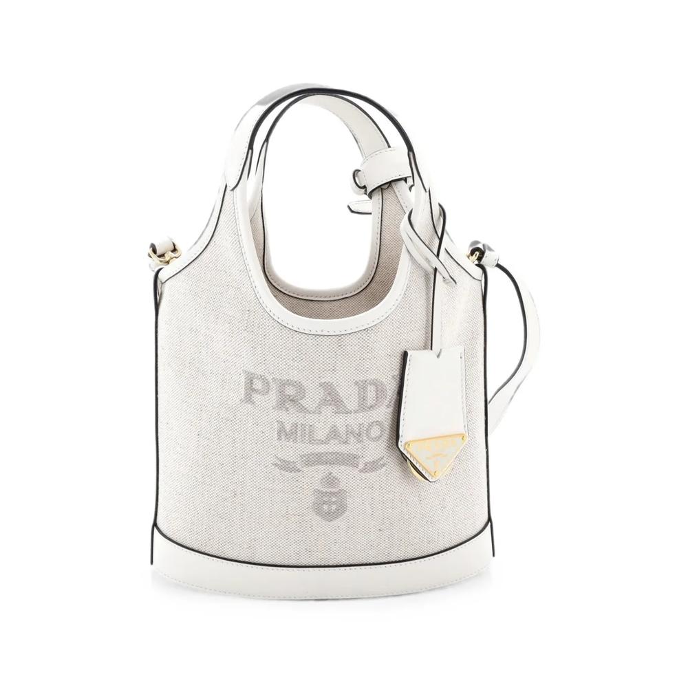 Сумка-ведро Logo Tote Linen Blend Small 1