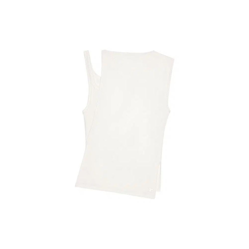 Верхняя одежда Courrèges Transverse 90s Rib Top 'Белый' 1